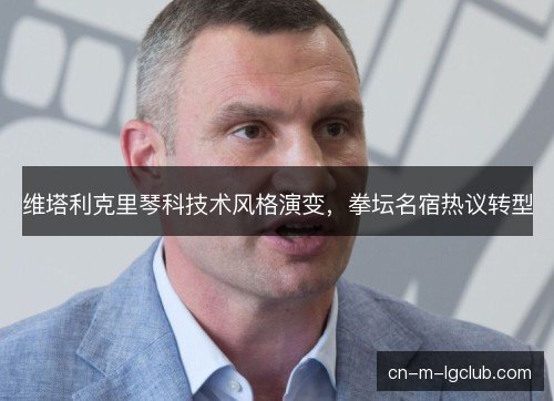 维塔利克里琴科技术风格演变,拳坛名宿热议转型 维塔利克里琴科技术风格演变,拳坛名宿热议转型